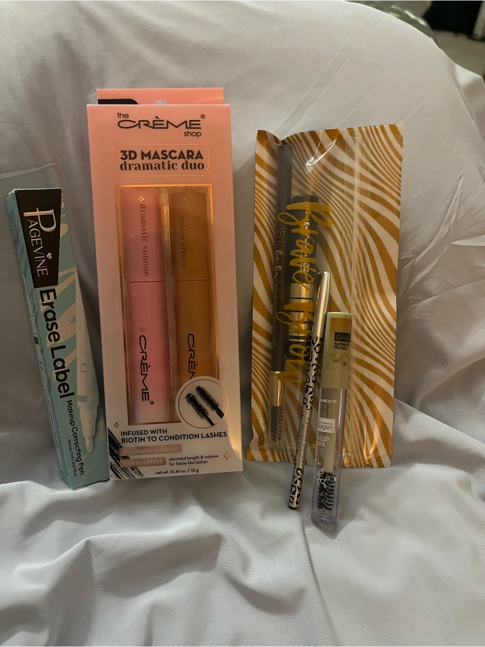 3D Mascara Dramatic Duo - plus other eye makeup